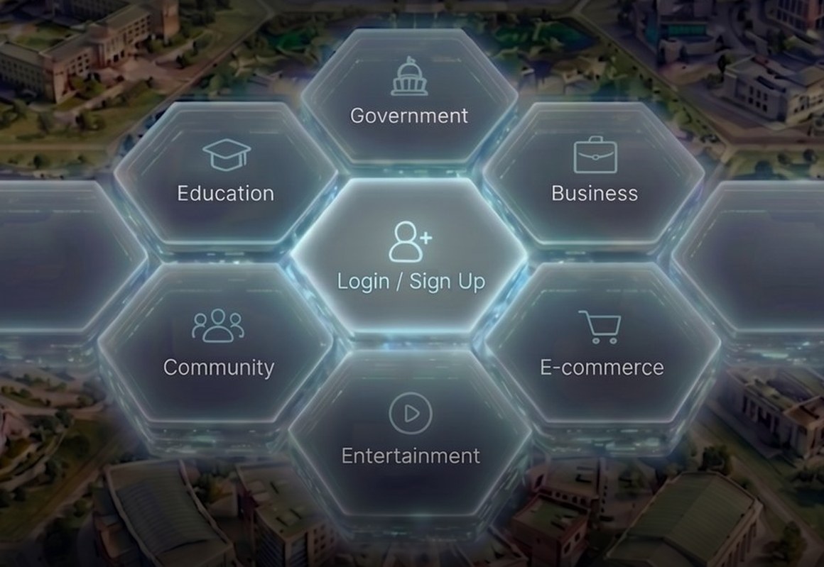 Interactive website for a US technology company